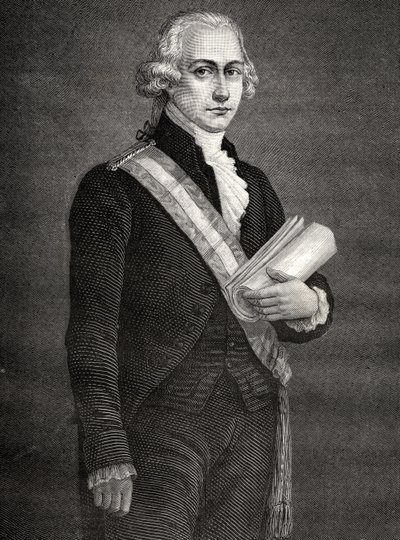 Jean-Nicolas Pache，来自Louis Blanc的“法国革命史”（1811-82） 作者 法语学校