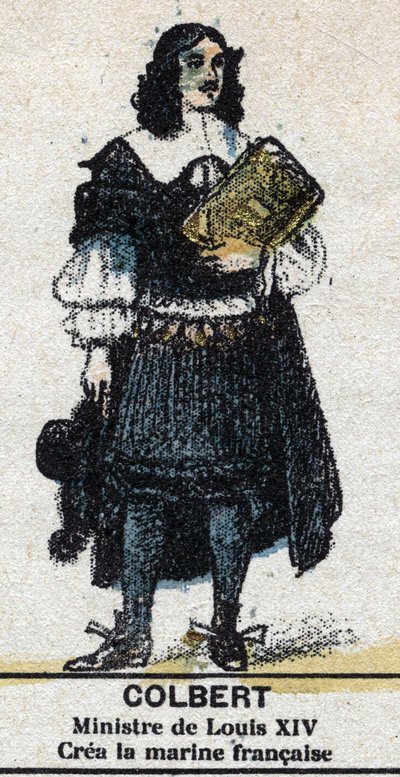 让-巴蒂斯特（Jean-Baptiste）-科尔贝尔（1619-1683），法国政治家。 作者 法语学校