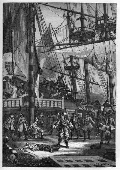 让-巴特杀死了 "海神号 "的荷兰船长--让-巴特（1650-1702）杀死了 "海神号 "的荷兰船长--来自 "L
