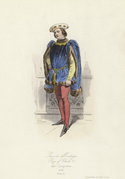 Jean de Montagu，法国大师，查理六世统治 作者 法语学校