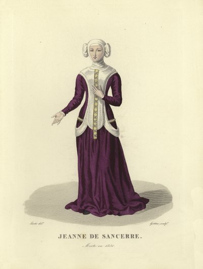 Jeanne de Sancerre 作者 French School