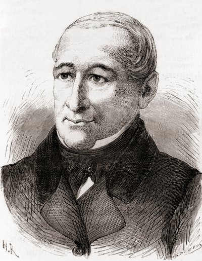 Johann Nicolaus von Dreyse，来自 Les Merveilles de la Science，约 1870 年出版（版画） 作者 French School