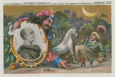 Jonathan Swift（1667-1745）（chromolitho） 作者 French School