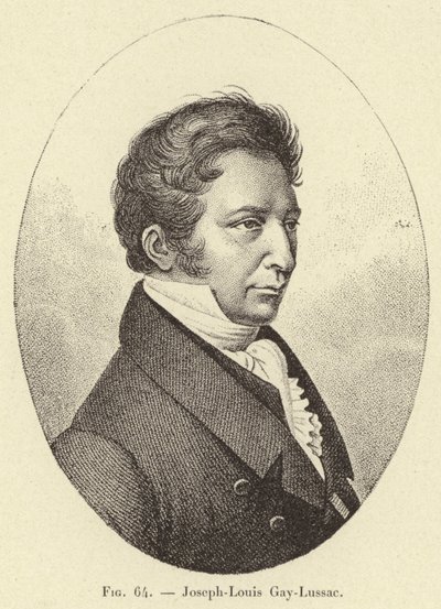 Joseph-Louis Gay-Lussac (雕刻) 作者 法语学校