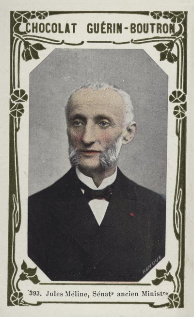 Jules Meline，参议员ancien Ministre（彩色照片） 作者 法语学校