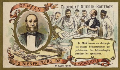 Jules Pean, French surgeon (chromolitho) 作者 法语学校