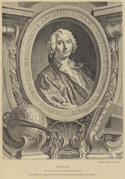 Juste-Aurele Meissonnier，法国金匠，艺术家，建筑师和家具设计师 作者 法语学校