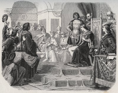1506年5月14日，国王路易十二在图尔总督府宣布为人民之父--"路易十二宣布为人民之父 作者 法语学校