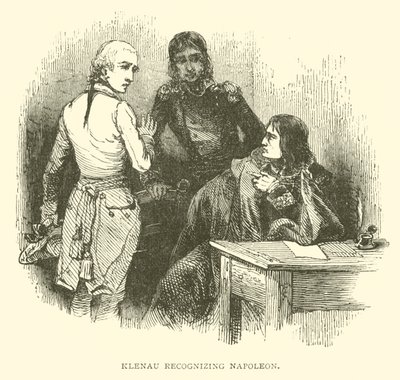 Klenau recognizing Napoleon (engraving) 作者 法语学校