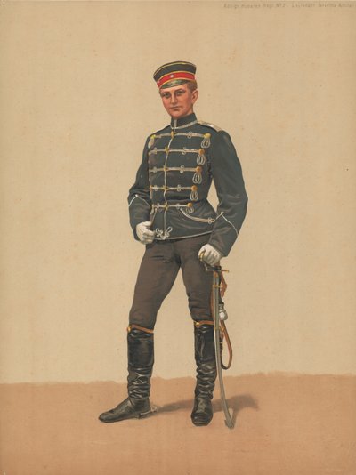 King&39;s Hussars Regt No. 7，中尉Interim Attila 作者 法语学校