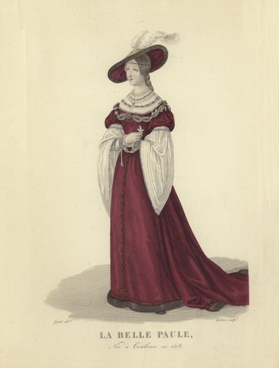 Belle Paule 作者 French School