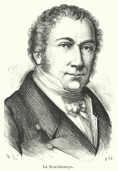 La Bourdonnaye (engraving) 作者 法语学校
