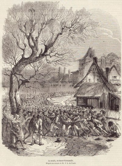 La Soule, en Basse - Normandie, pub February 28, 1852. 作者 法语学校