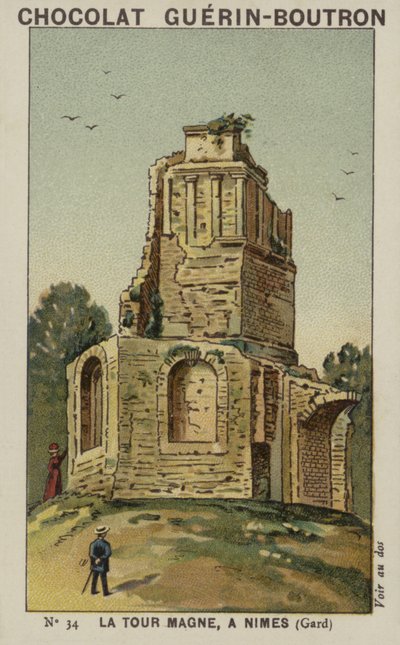 Magne Tower，Nimes，Gard 作者 法语学校