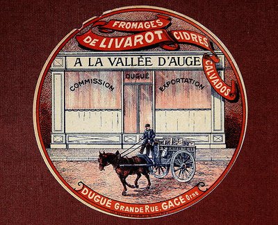 利瓦罗奶酪的标签 "A la Vallee d