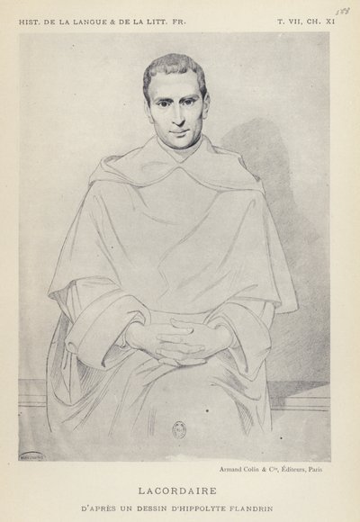 Lacordaire (litho) 作者 法语学校