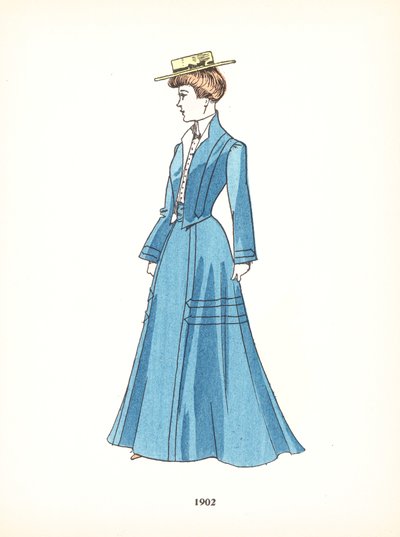 女士时装，1902年 作者 法语学校