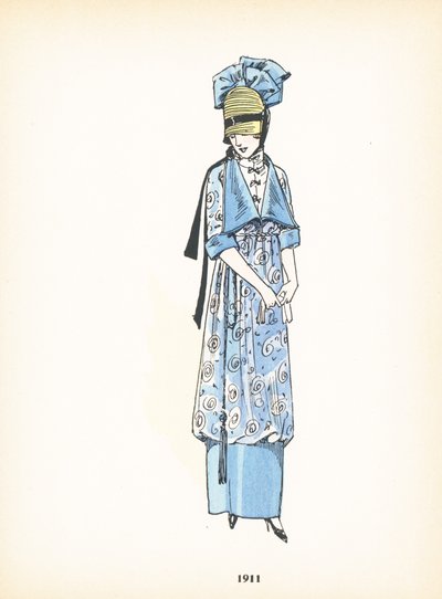 女士时装，1911年 作者 法语学校