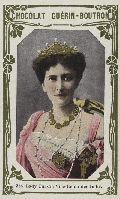 Lady Curzon，Reine des Indes（彩色照片） 作者 法语学校