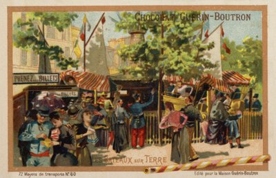 陆地游艇（chromolitho） 作者 法语学校
