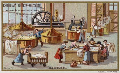 Laundry (chromolitho) 作者 法语学校