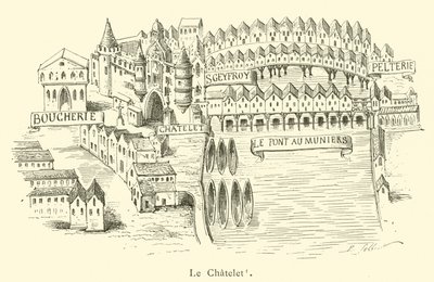 Le Chatelet (engraving) 作者 法语学校