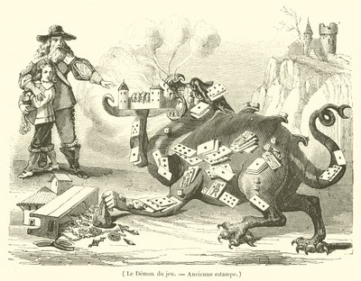 Le Demon du jeu（雕刻） 作者 法语学校