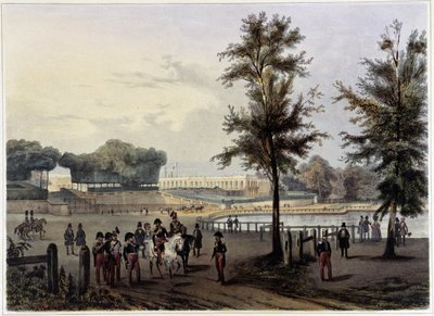 凡尔赛大特里亚侬宫--"Promenade dans Paris et ses environs "中，由雅克泰和贝努瓦设计，约 1840 年 作者 法语学校