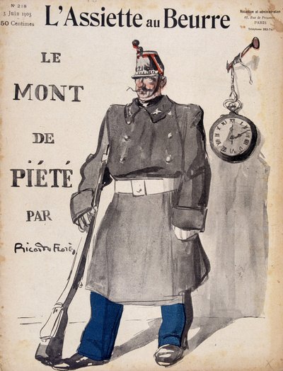 Le Mont-de-Piété - 在 06/03/1905 的“The Butter Plate”中 作者 法语学校