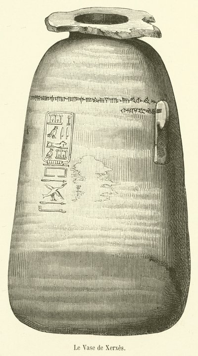 Le Vase de Xerxes（雕刻） 作者 法语学校