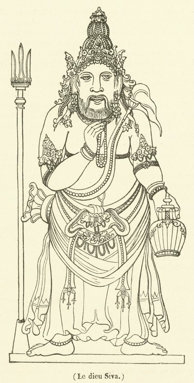 湿婆神（雕刻） 作者 法语学校