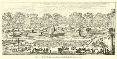 国王堡于1651年在皇宫（Palais Royal）的花园内建造 作者 法语学校