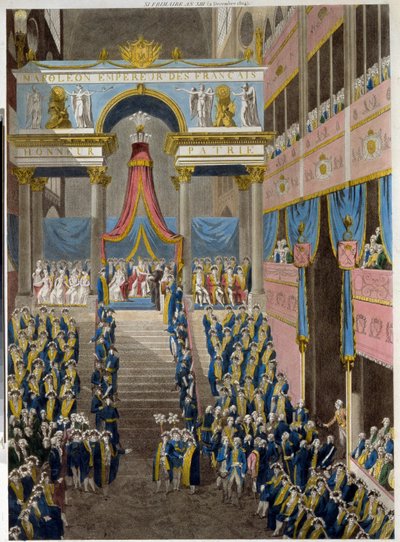 Le sacre de Napoleon (1769-1821), le 2 decembre 1804. 作者 法语学校