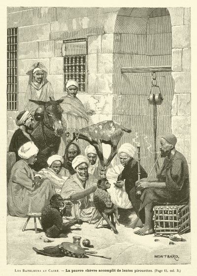 Les Bateleurs Au Caire (engraving) 作者 法语学校