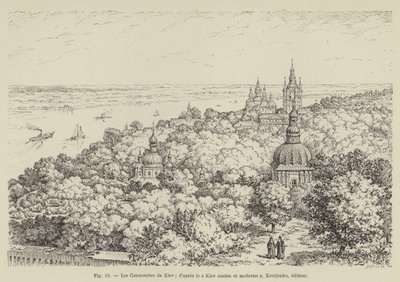 Les Catacombes de Kiev (engraving) 作者 法语学校