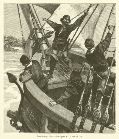 Jean Cousin 的发现（版画） 作者 法语学校