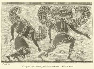Les Gorgones (雕刻) 作者 法语学校