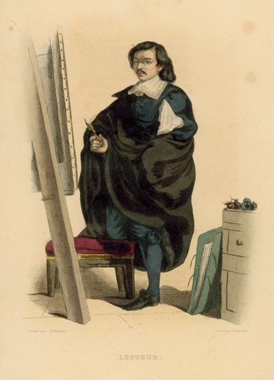Lesueur（彩色雕刻） 作者 法语学校