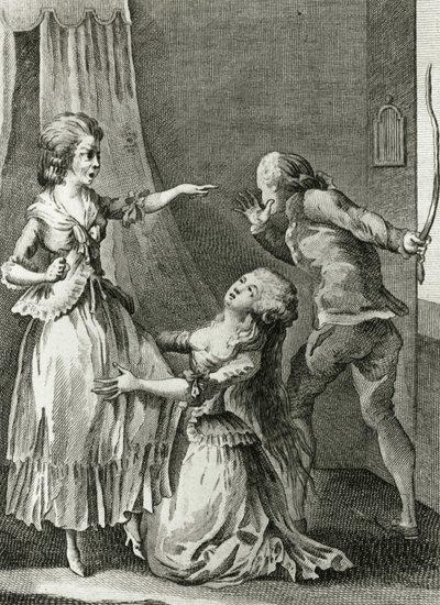 Libertinage--载于《法兰西共和国女性的逐日史》，雷西夫-德-拉布雷顿（1734-1806），日内瓦1791-1794。 作者 法语学校