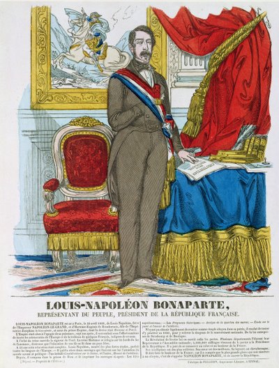 Louis-Napoleon Bonaparte（1808-73）未来拿破仑三世 作者 法语学校