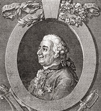 Louis-Elisabeth de la Vergne，Tressan伯爵，1705年至1783年。法国士兵，医生，科学家，中世纪主义者和作家。从1908年出版的免费时间。 作者 法语学校
