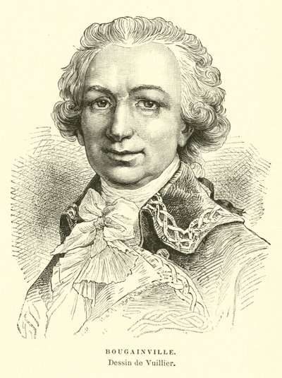 Louis Antoine de Bougainville，法国海军上将和探险家 作者 法语学校