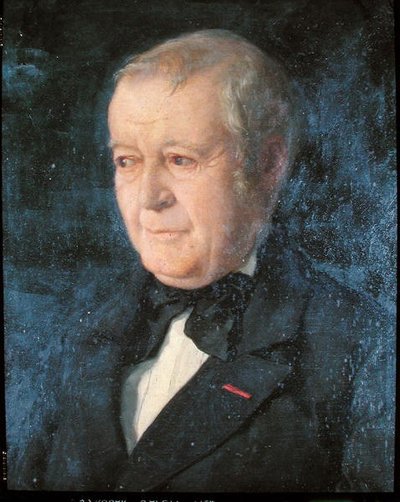 Louis Auguste Mercier (1811-82)（布面油画） 作者 法语学校