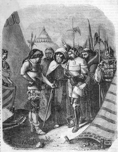 路易二世-德拉特雷莫耶（La Trimouille）（1460-1525）。英国将军。疯狂战争（1485-1488）。拉特里莫伊尔决定杀死奥尔良公爵的帮凶。 作者 French School