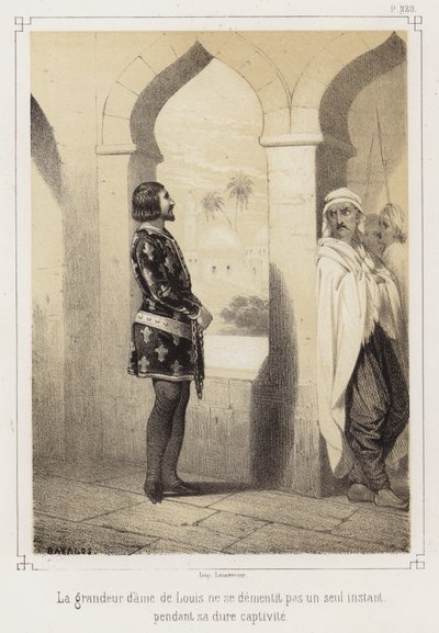 Louis IX of France in the captivity of the Egyptians 作者 法语学校