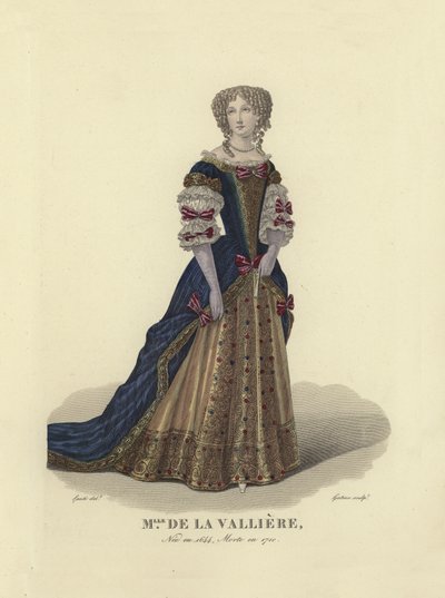 Louise de la Valliere，法国国王路易十四的情妇 作者 法语学校