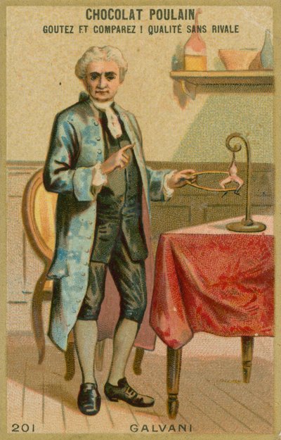 Luigi Galvani 作者 法语学校
