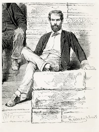 M. Doudart de Lagree，法国远征湄公河 作者 法语学校