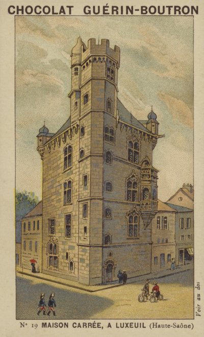 House Carree，Luxeuil，Haute-Saone 作者 法语学校