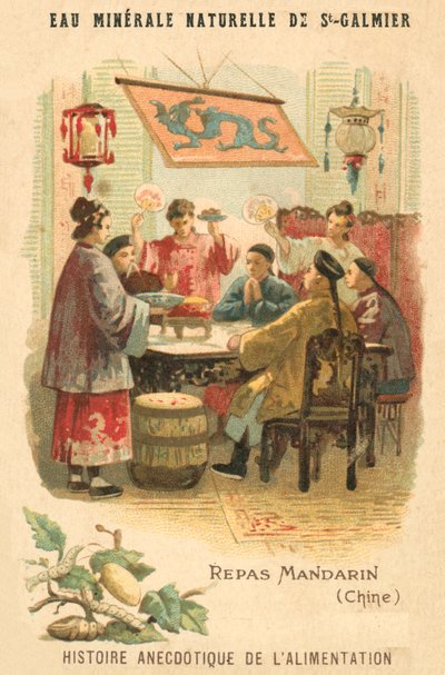 普通话餐，中国（chromolitho） 作者 法语学校